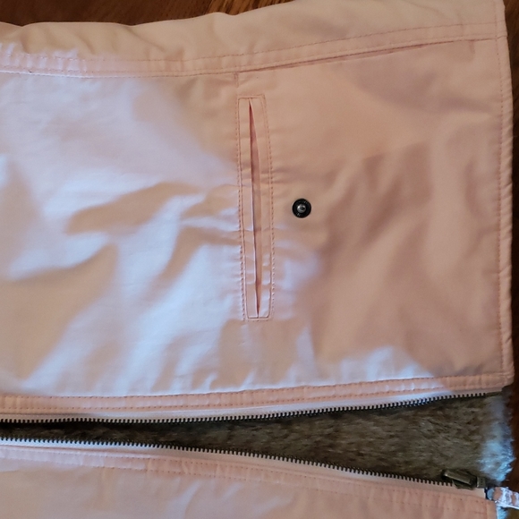 Reversible Pink and Fur Vest - Picture 3 of 5